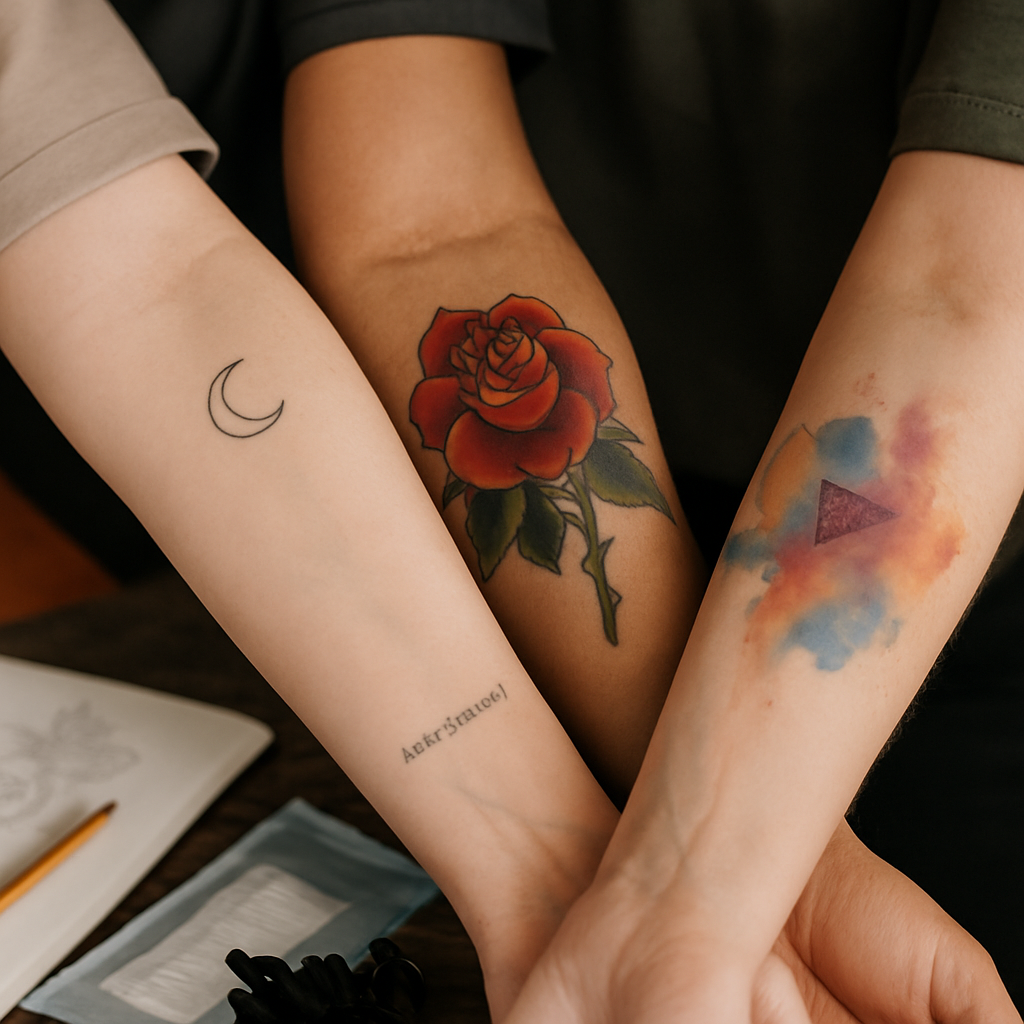 Tattoo-Stile entdecken bei Dice-Tattoo – Von Minimal bis Detail